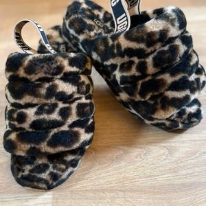 Ugg Slippers size 41 (10) in Leopard print